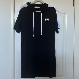 MK Hoodie T-shirt Dress